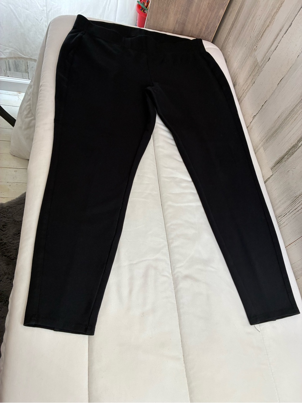 Lane Bryant Black Ponte Knit Leggings Women’s Sz 18/20R
